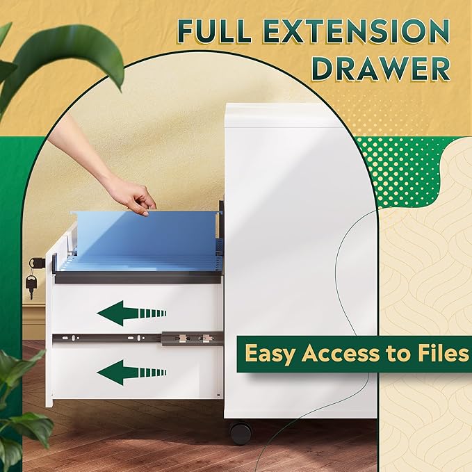 DEVAISE Office File Cabinet - Image 6