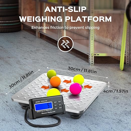 Bonvoisin Postal Scale Digital 300kg/660lb Parcel Shipping Scale - Image 2