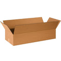 TAPE LOGIC 24x10x4 Flat Corrugated Boxes, 24L x 10W x 4H, Storage Box by TapeLogic