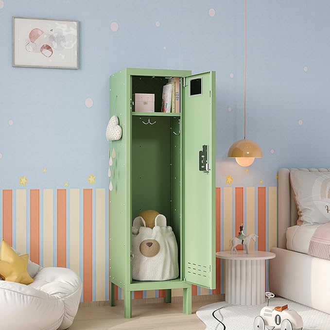 Metal Kids Locker, Metal Cabinet Storage Lockers, Lockable - Image 2
