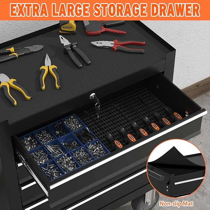 5-Drawer Rolling Tool Chest - Image 7