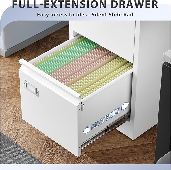 5 Drawer File Cabinet, Filing Cabinets - Image 5