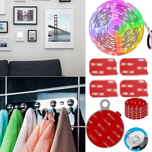 Double Sided Tape Heavy Duty 30pcs 1in x 1in Mounting Tape Pad Sticker Strong - Image 6