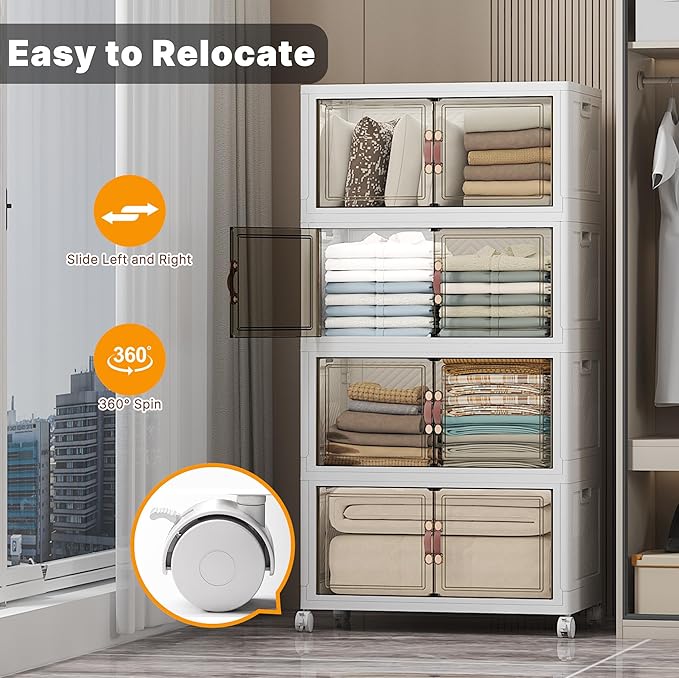 Extra Large Stackable Storage Bins - Image 6