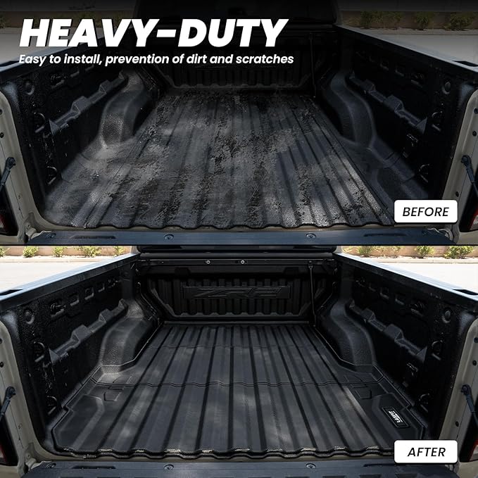 LASFIT Truck Bed Mat Fit for Chevrolet Chevy Colorado/GMC Canyon 2023 2024 2025 - Image 3