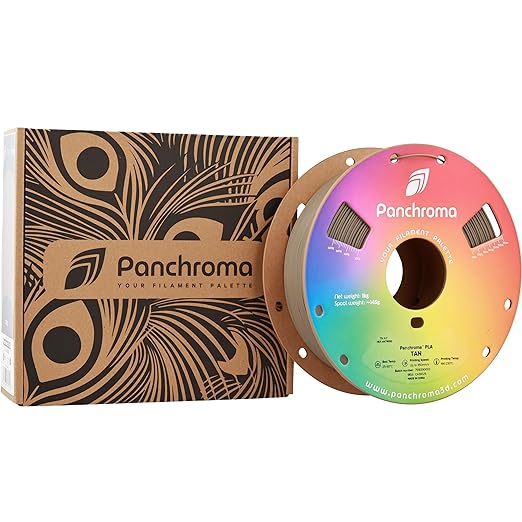 Panchroma PLA Tan 3D Printer Filament, 1kg Spool, High Speed Printing, Tangle - Image 8