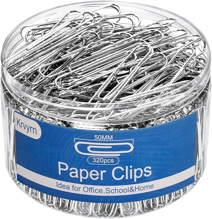 Jumbo Paper Clips, Large PaperClips, Extra Large Paper Clips by Krvyrn