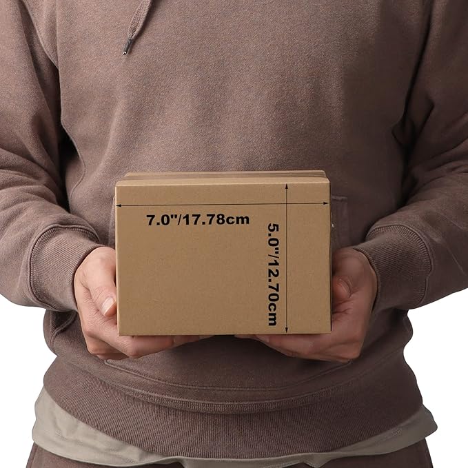 Edenseelake 40 Pack 7x5x5 inches Shipping Boxes Small Cardboard Boxes - Image 6