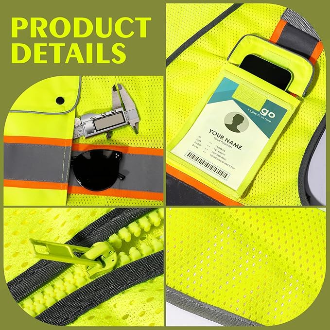 High Visibility Safety Vest - Image 4