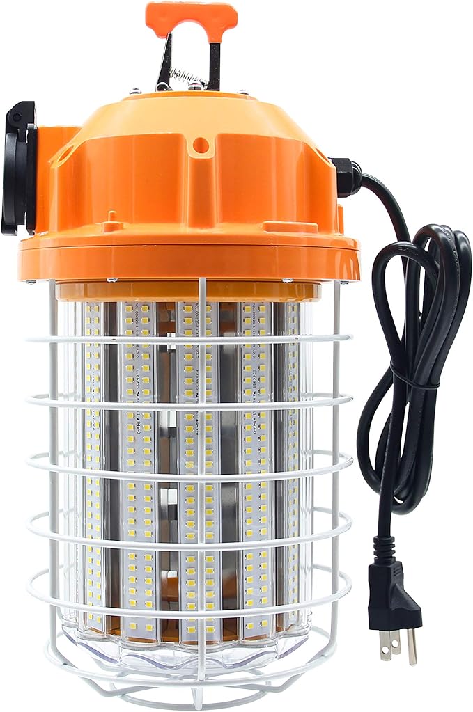 100W LED Temporary Work Light Fixture 16000 Lumen Daylight White 5000K - Image 8