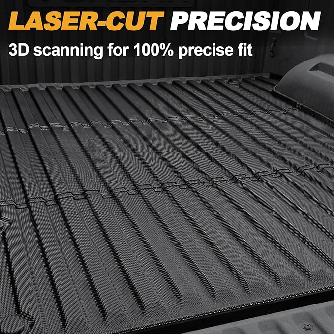 Truck Bed Mat for Toyota Tundra 2022-2026, All Weather Truck Bed Liner for 2026 - Image 2