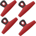 COOK WITH COLOR Wide Heavy Duty Chip Clips, Large Bag Clips by CookwithColor
