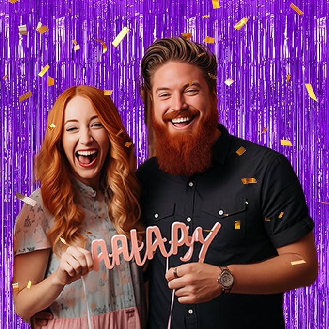 3 Pack Foil Fringe Backdrop - Image 4
