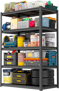 72"H Storage Shelves 5 Tier Garage Shelving Unit 3000LBS Metal Shelving Heavy by PRESTELION