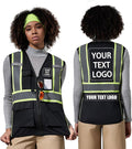 AYKRM Custom Logo Personalised Printed High Visibility Reflective 2 two tone by AYKRM
