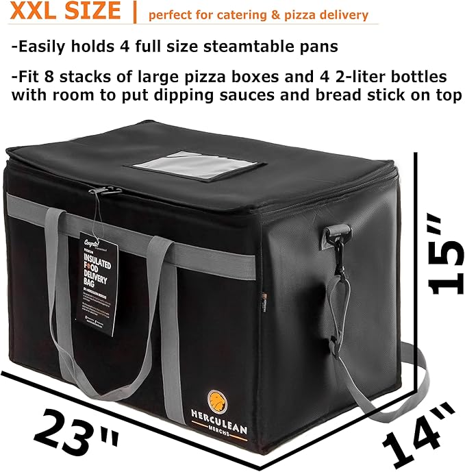 Herculean Premium Insulated Food Delivery Bag - Image 3