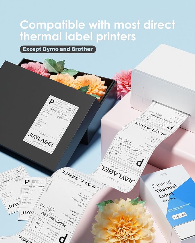 4x6 Thermal Shipping Label Mailing Stickers Paper - Image 3