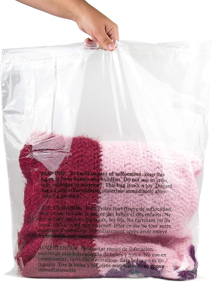 Poly Bags with Suffocation Warning - Image 3