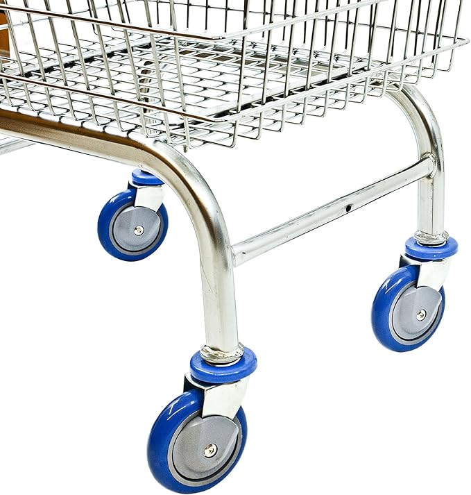 Laundry Cart Chrome Coated - Image 4