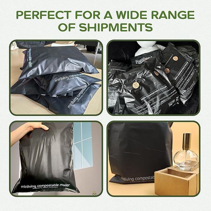 100% Compostable Biodegradable Mailers | Reusable Poly Bags | Zero-Waste - Image 6