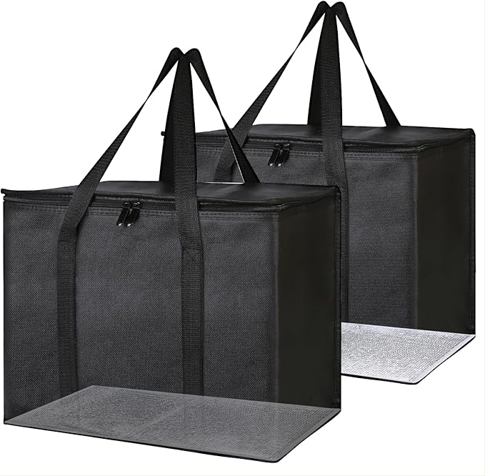 Bodaon 2-Pack Insulated Food Delivery Bag by Bodaon