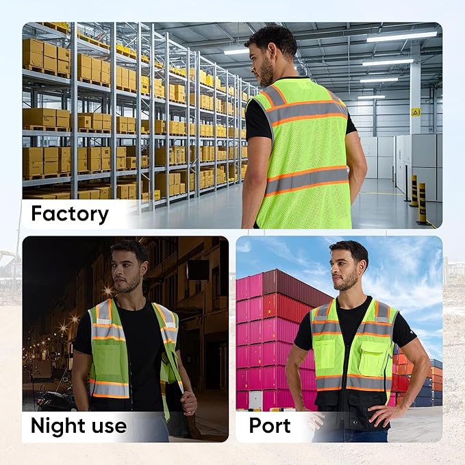SRsafety High Visibility Vest, Security Vest - Image 6