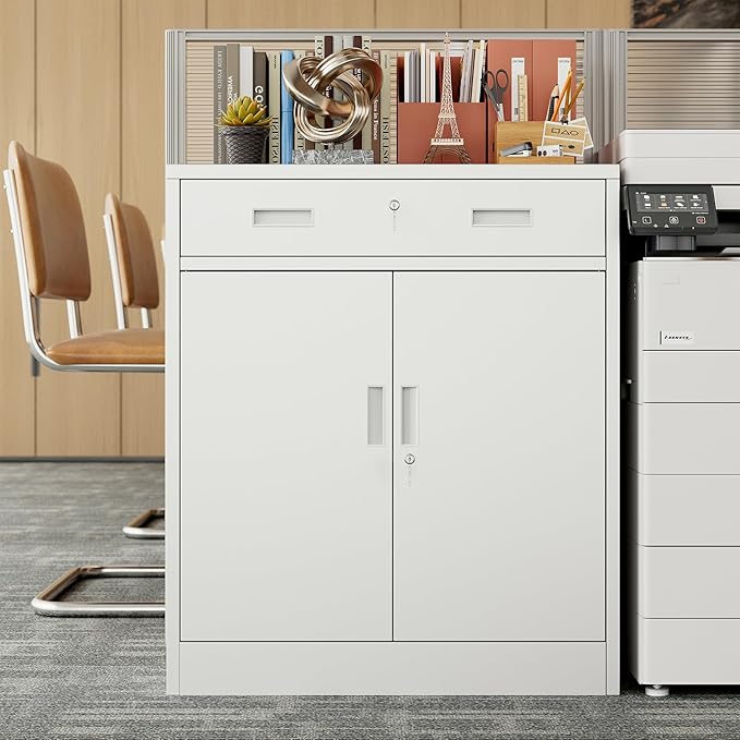 BESFUR 36" H Metal Cabinet - Image 9