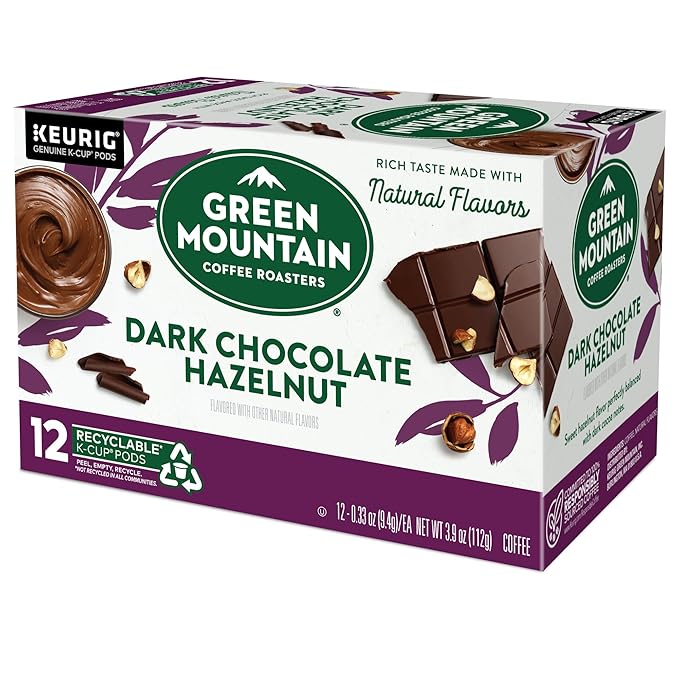 Green Mountain Coffee Roasters Dark Chocolate Hazelnut Coffee, Keurig Single - Image 13
