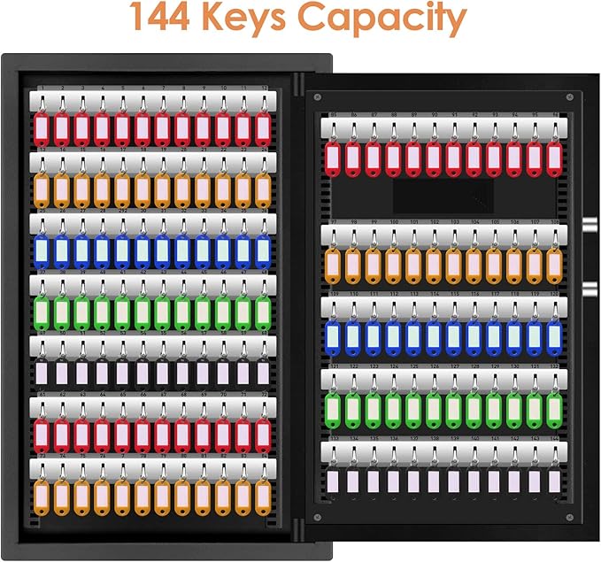 144 Position Key Lock Box Wall Mount - Image 7