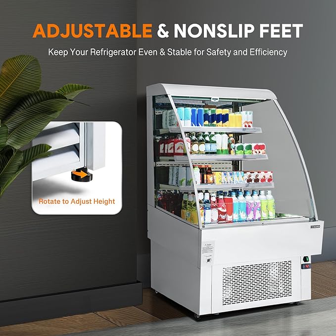 Wilprep 39"" Vertical Open Air Merchandiser - Image 5