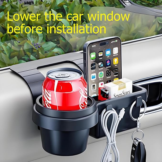 GDQ 4-in-1 Car Window Organizer - Image 2