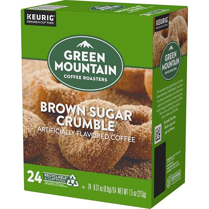 Green Mountain Coffee Roasters Brown Sugar Crumble Coffee, Keurig Single Serve - Image 14