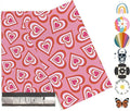 6x9 Poly Mailers – Cute Hearts – Waterproof, Tear-Resistant Shipping Bags by PackageMint