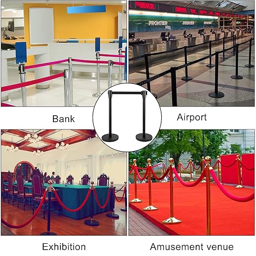 VEVOR Crowd Control Stanchion, Stanchion Set - Image 7