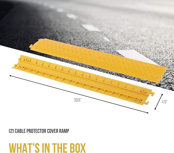 Pyle Durable Cable Ramp Protective Cover - Image 7