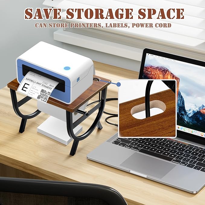 Alyoen Label Holder for Rolls and Fan-Fold Labels, Thermal Label Holder - Image 3