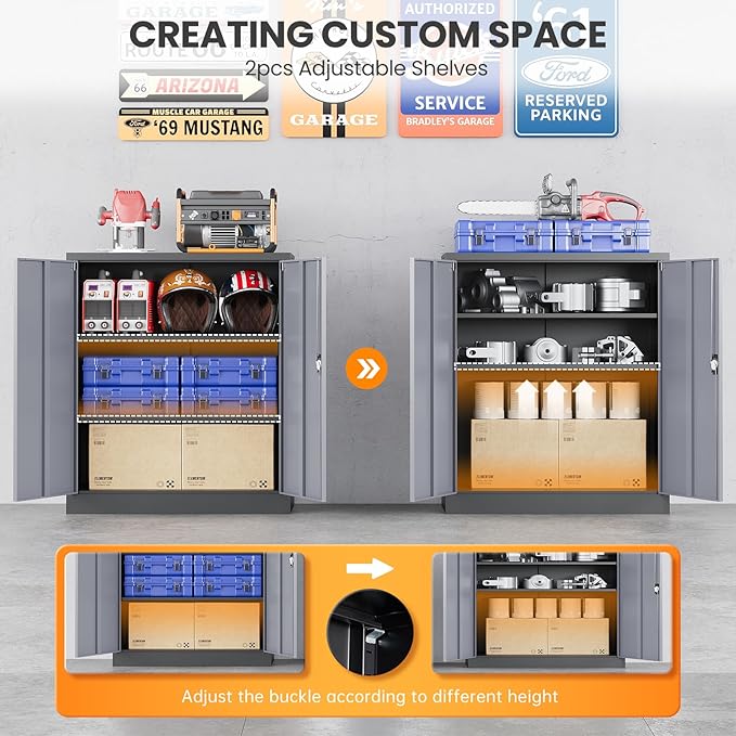 Metal Garage Storage Cabinets - Image 4