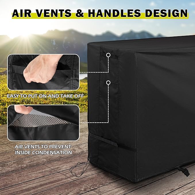Griddle Cover for Royal Gourmet GB2000 2 Burner Grill, Flat Top Grill Cover for - Image 4