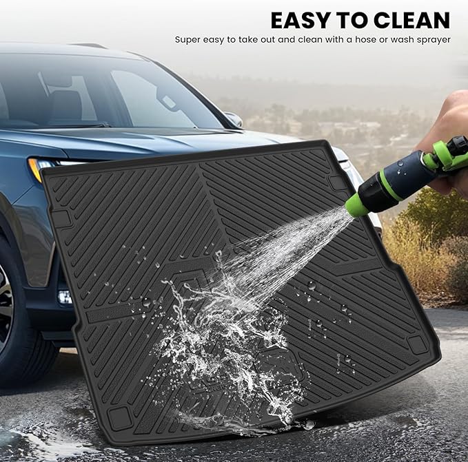 LASFIT Cargo Mat for Audi Q5/SQ5 2018-2025, Custom Fit All-Weather TPE Rubber - Image 7