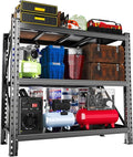 Heavy Duty Garage Shelving Units, 6000LBS Deep Storage Shelves, Adjustable by Beaunatixx