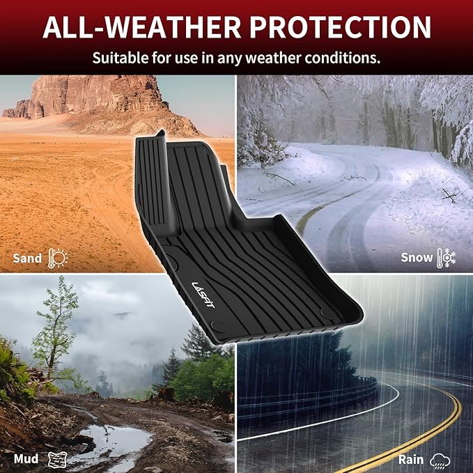 LASFIT Floor Mats for Mercedes Benz GLC 2023-2026, GLC300 / GLC350e / GLC43 - Image 7