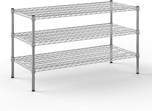 21" Deep x 48" Wide x 27" Height Wire Shelving Kit | 3-Tier | NSF Commercial by Regal+Altair
