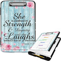 Clipboard with Storage High Capacity Plastic Nursing Clipboards with Pen Holder by Unknown