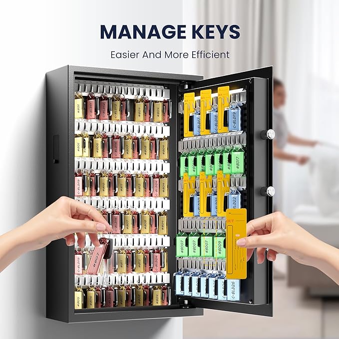 Heavy Duty 172 Keys Electronic Key Lock Box - Image 7