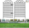 5 Panels No Dig Tall Garden Fence by FencePost