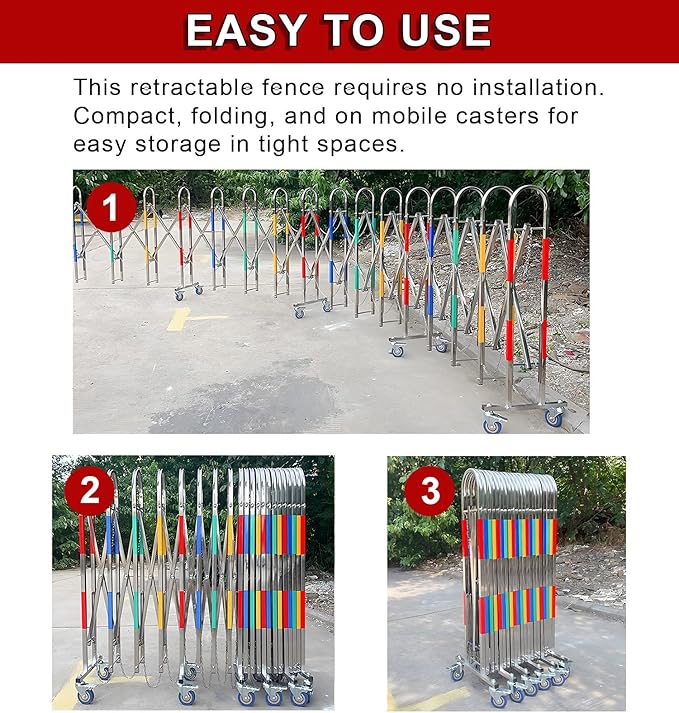 Stainless Steel Expandable Safety Barriers - Image 5