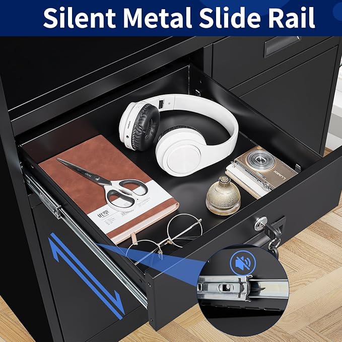 Yizosh Metal Storage Cabinet - Image 5