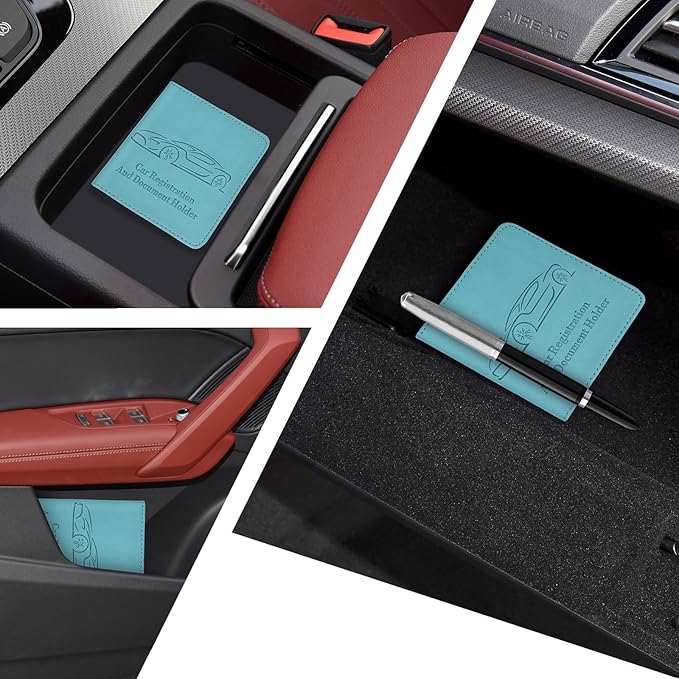 2-Pack Car Registration and Insurance Holder - Image 6