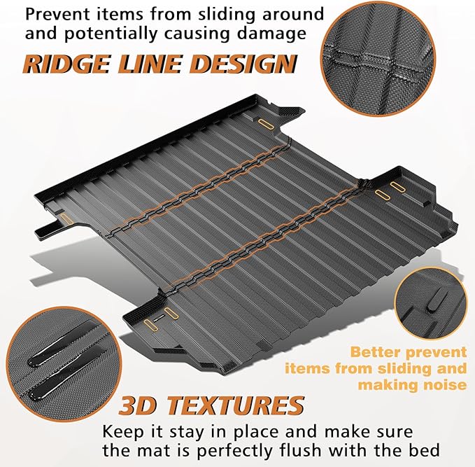 TripleAliners Truck Bed Mat Compatible - Image 4