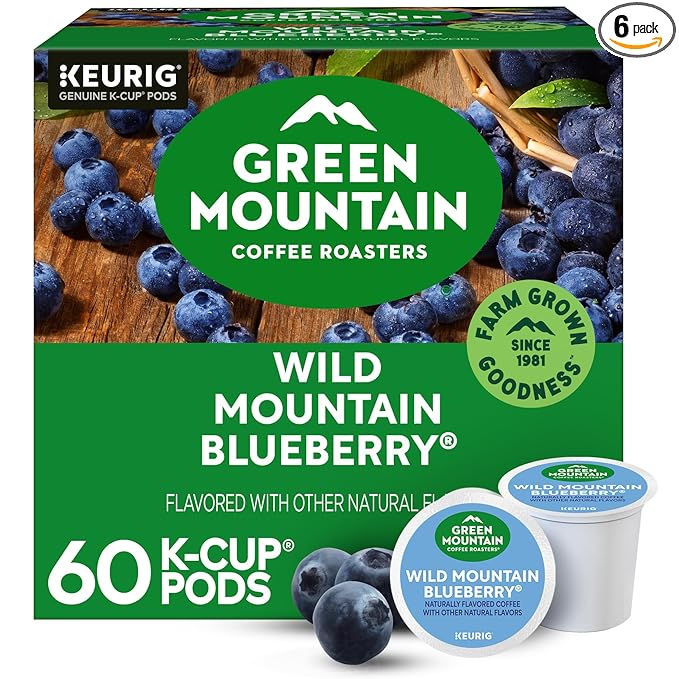Green Mountain Coffee Roasters Wild Mountain Blueberry Keurig Single-Serve by GreenMountainCoffeeRoasters